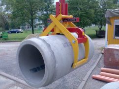 Rohrgreifer für den Kanalbau