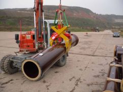 Rohrgreifer für den Kanalbau