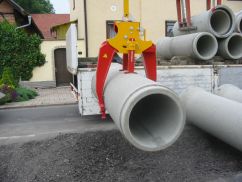 Rohrgreifer für den Kanalbau